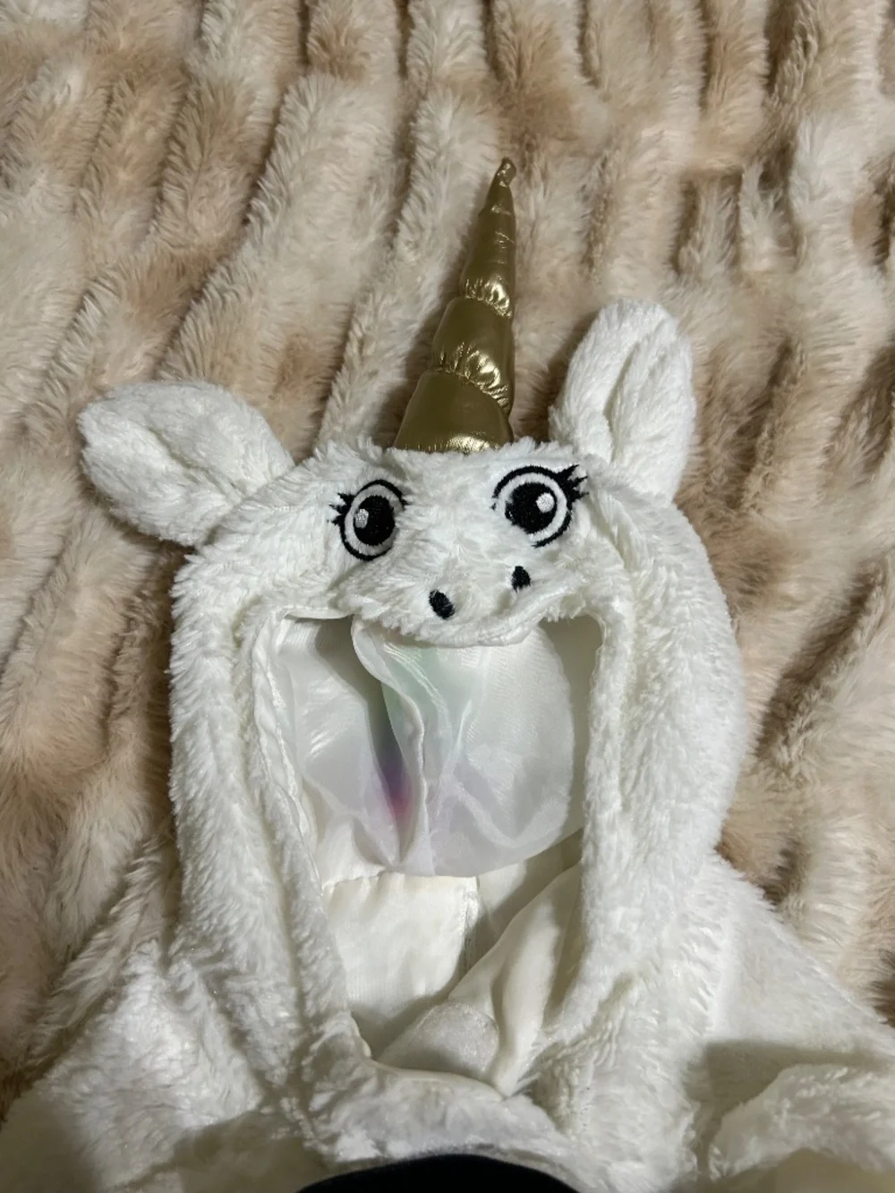 Unicorn dog Halloween costume size medium